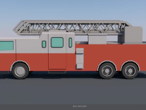 fire engine 3D Model