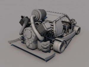 carbuggy 3D Model