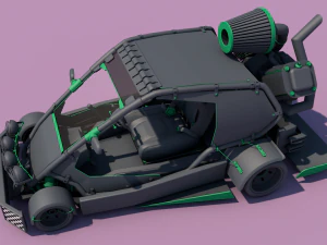 carbuggy 3D Model