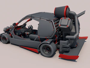carbuggy 3D Model