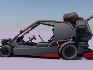 carbuggy Modelo 3D