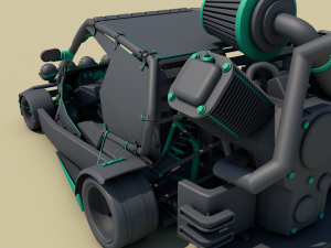 carbuggy Modelo 3D