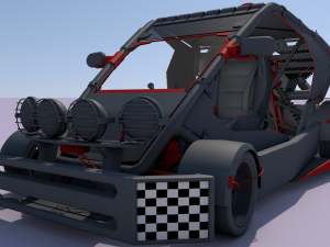 carbuggy Modelo 3D