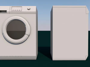 washing machine 3D Model