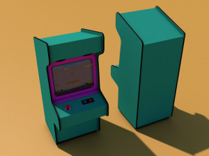 slot machine 3D Model