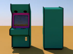 slot machine 3D Model