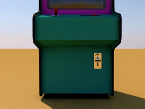 slot machine 3D Model