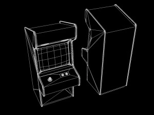 slot machine 3D Model