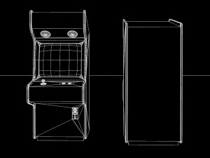 slot machine 3D Model