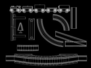 toy train 3D Model