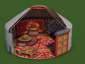 Yurt 3D 模型