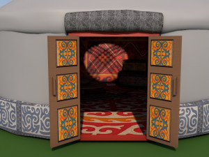 Yurt 3D 模型