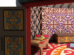 Yurt 3D 模型