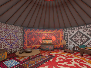 Yurt 3D 模型