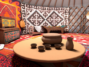 Yurt 3D 模型