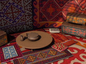 Yurt 3D 模型