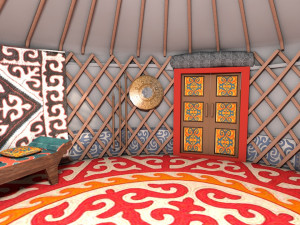 Yurt 3D 模型