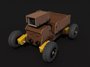 arduino rover kit 3D 模型