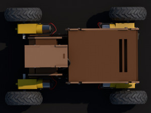 arduino rover kit 3D 模型