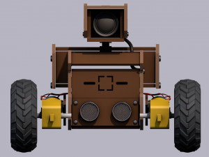 arduino rover kit 3D 模型