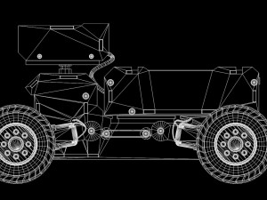arduino rover kit 3D 模型