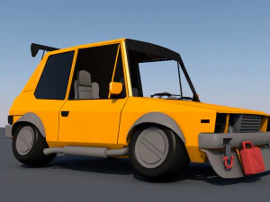 мікролітражка 3D Модель