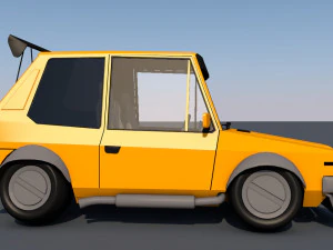 мікролітражка 3D Модель