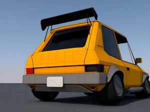 мікролітражка 3D Модель
