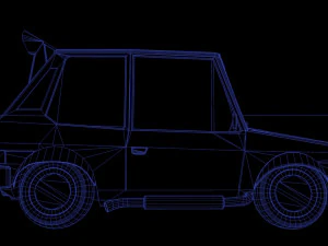 мікролітражка 3D Модель