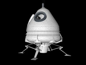 मंगल ग्रह का निवासी मॉड्यूल 3D मॉडल