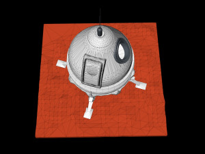 Martian module Modèle 3D