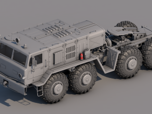 MAZ-537 3D Модель