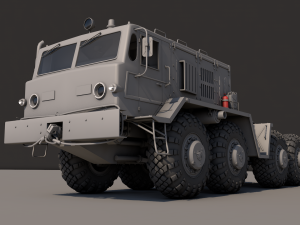 MAZ-537 Modelo 3D