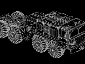 MAZ-537 Modelo 3D