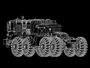 MAZ-537 Modelo 3D