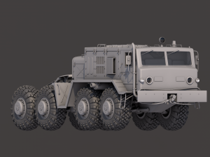 MAZ-537 Modelo 3D