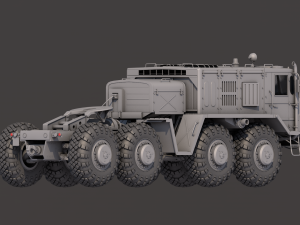 MAZ-537 Modelo 3D