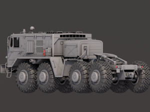 MAZ-537 Modelo 3D