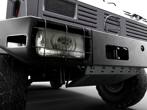Unimog 435 3D Model