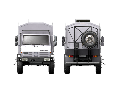Unimog 435 3D Model