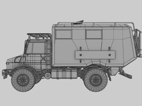 Unimog 435 3D Model