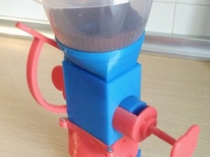 ground coffee dispenser 3D प्रिंट मॉडल
