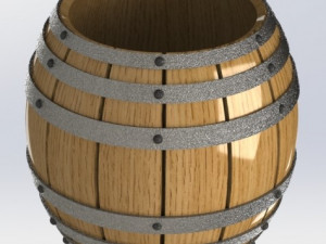 barrel toothpicks 3D प्रिंट मॉडल