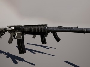 photo-realistic for games vr - ar - low-poly 3d model Modello 3D