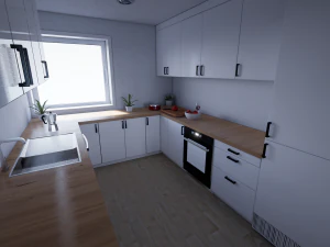 vr photo realistic interiorunreal engine 3D Model