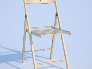 ikea terje chair 3D 모델