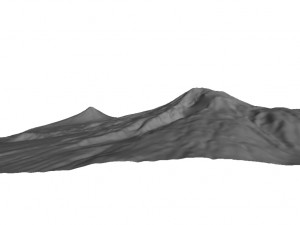 Mount ararat Modello 3D