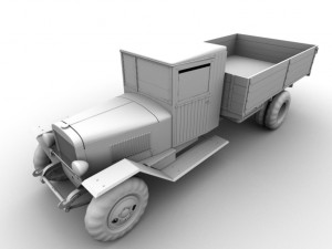 zis-5 Modelo 3D