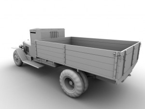 zis-5 Modèle 3D