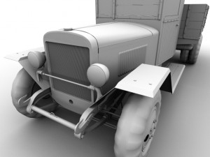 zis-5 Modèle 3D